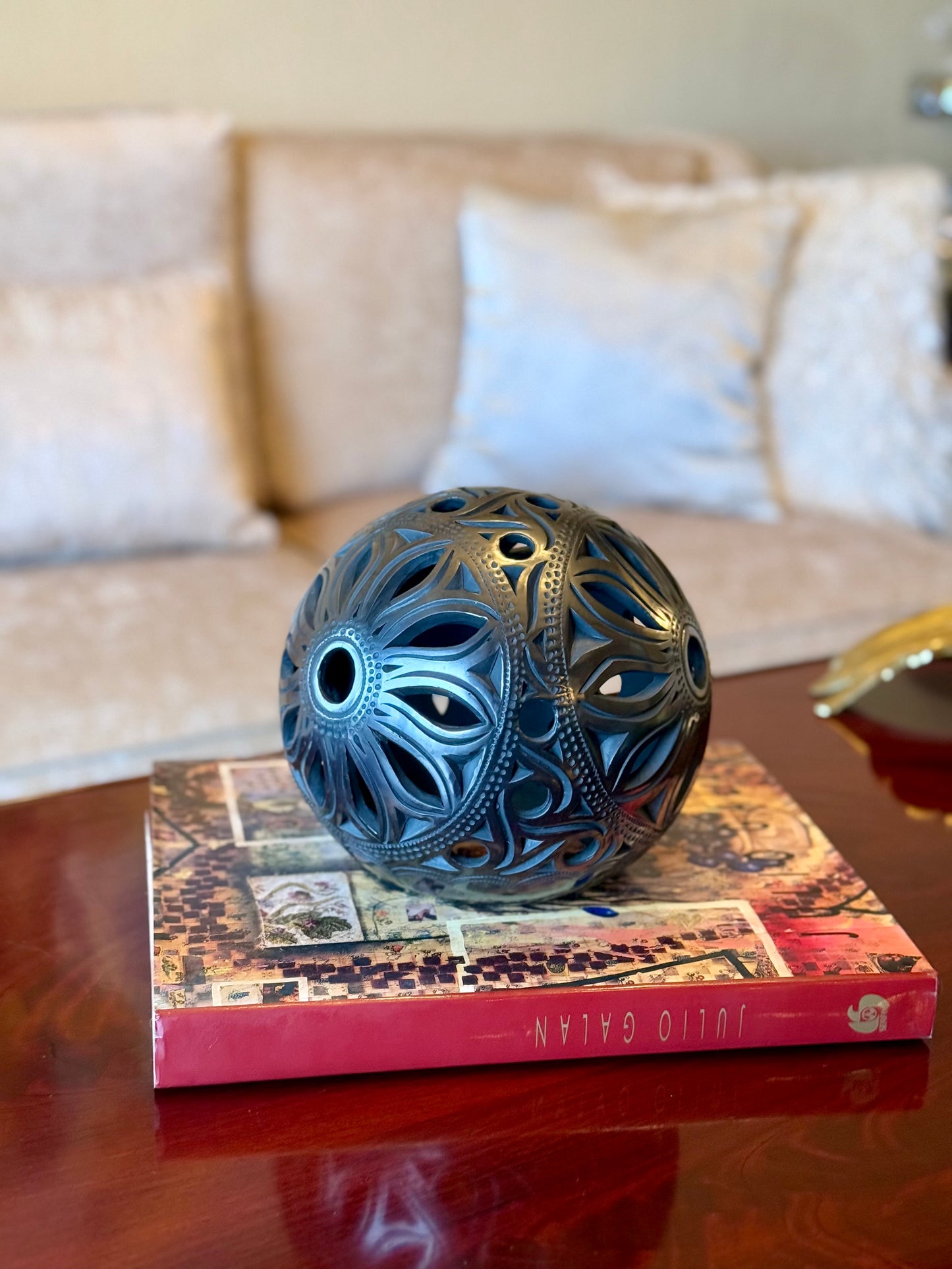 Esfera de Barro Negro