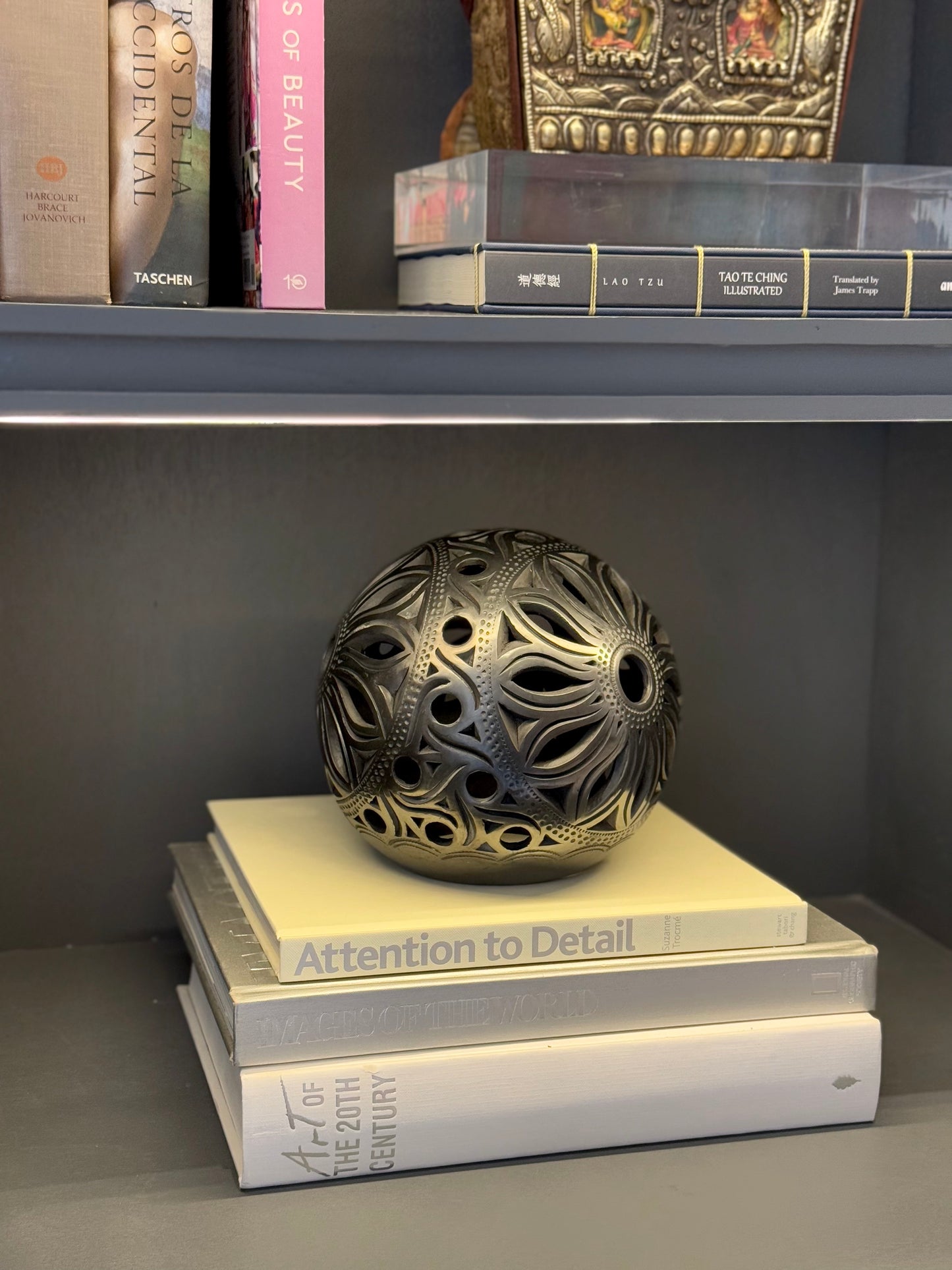 Esfera de Barro Negro