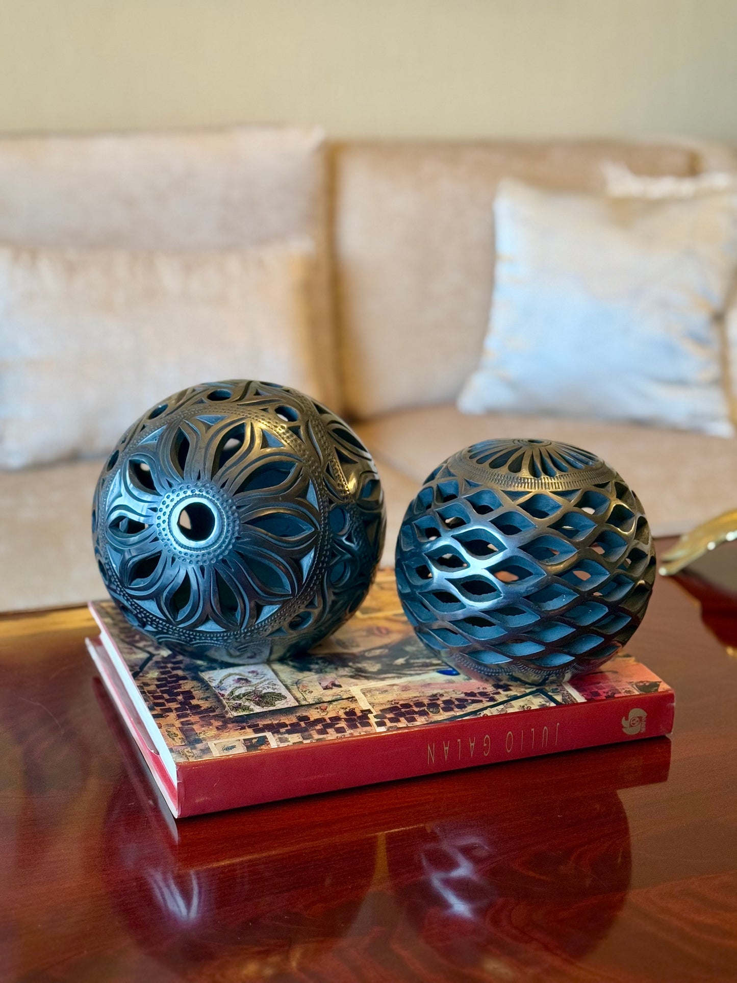 Esfera de Barro Negro