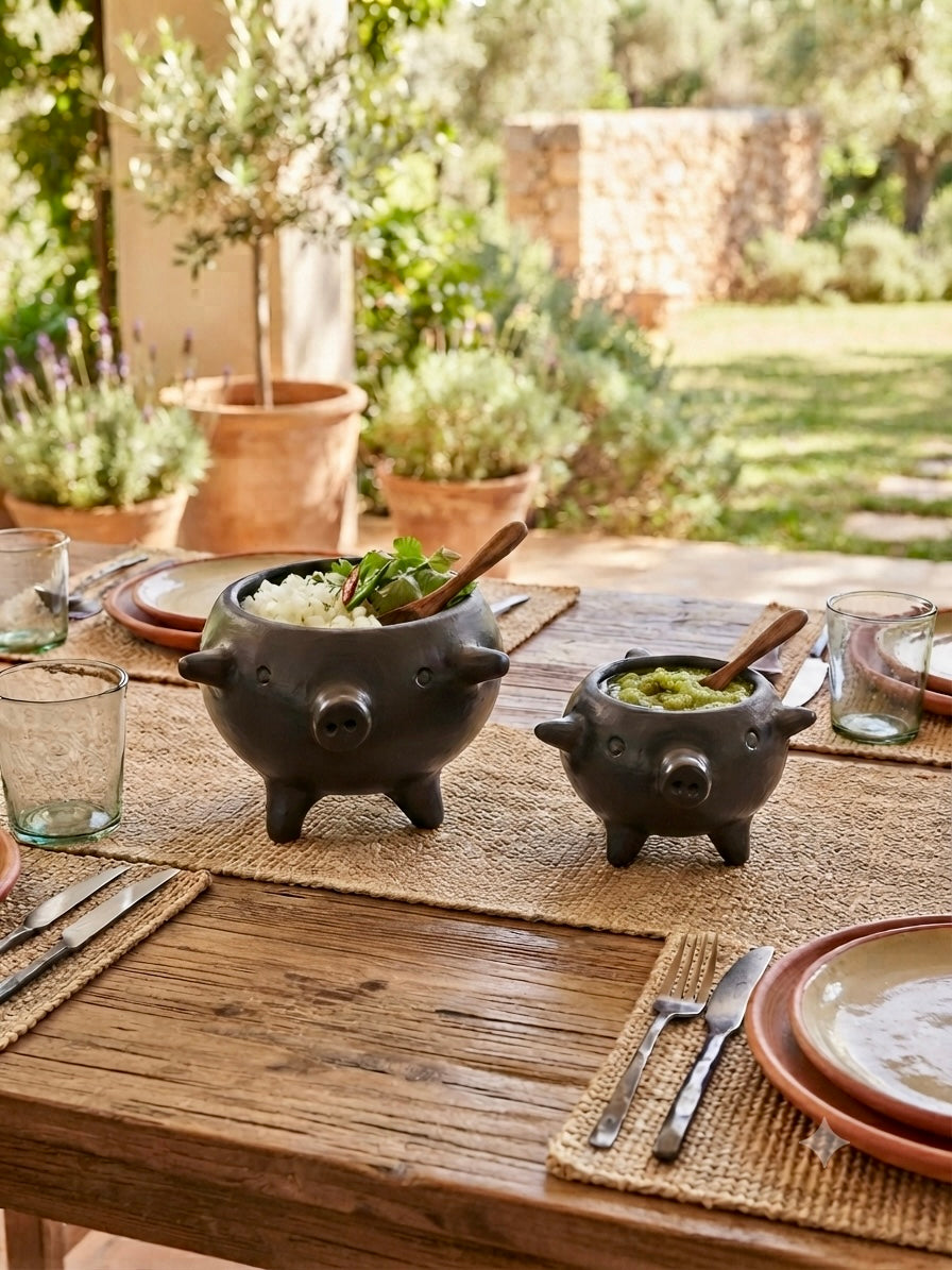 Salseros de cerdito