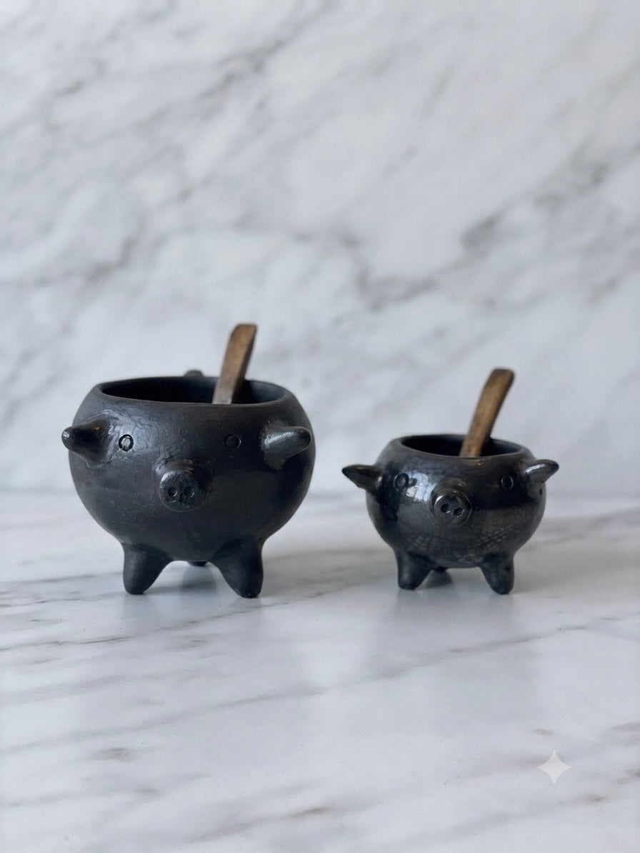 Salseros de cerdito
